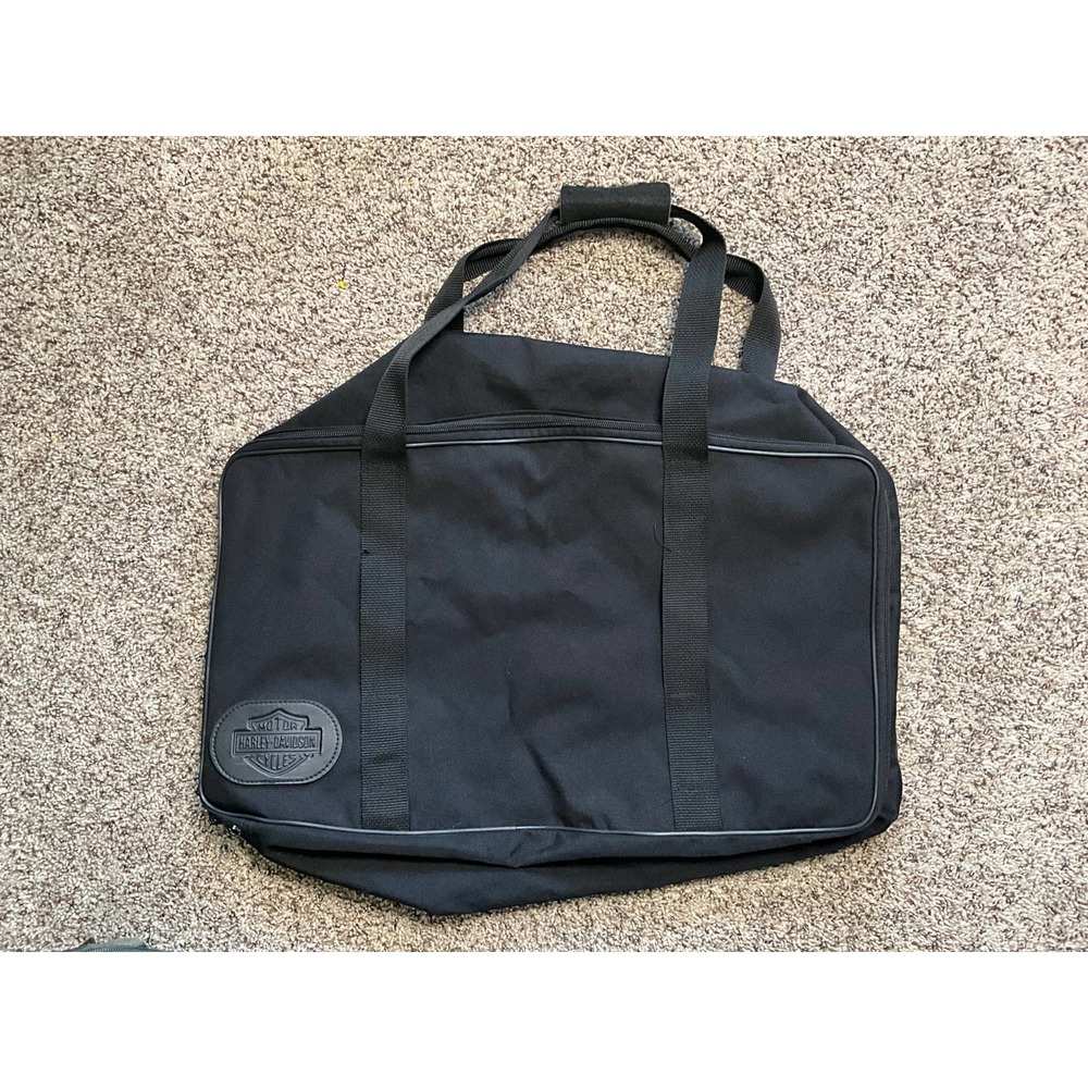 Harley Davidson xl black nylon duffle/storage travel bag